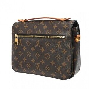 Louis Vuitton Pochette Monogram Metis Canvas Brown Handbag